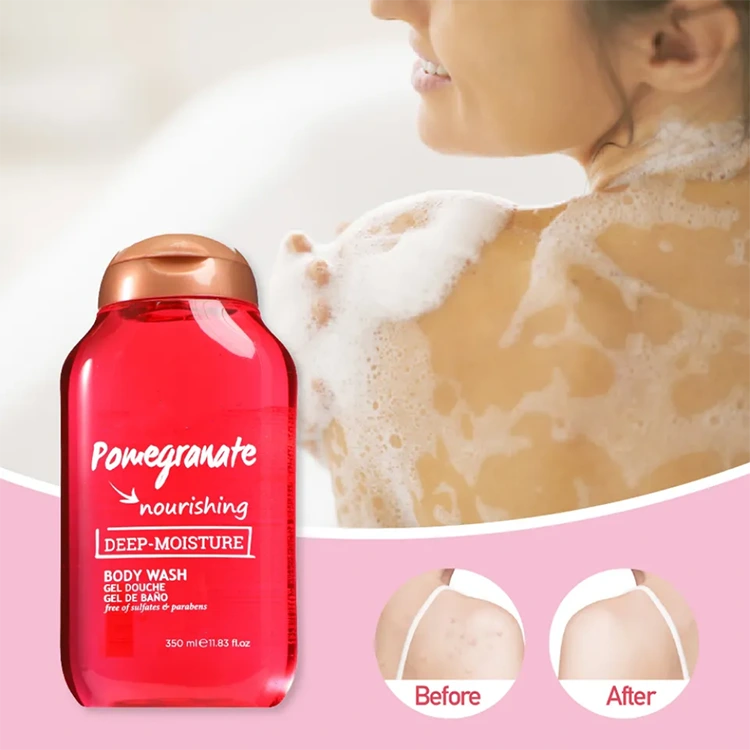 Ginger & Pomegranate Nourishing Deep-Moisture Body Wash