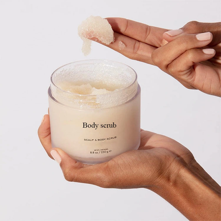 သဘာဝ exfoliating ပွတ်တိုက်